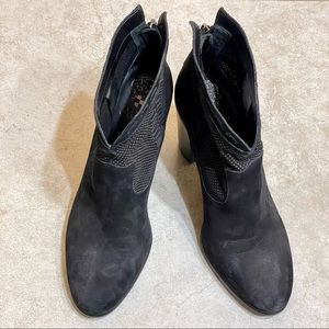 Vince Camuto Black Suede Booties